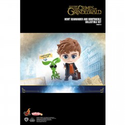 Hot Toys Fantastic Beasts: The Crimes of Grindelwald Cosbaby Newt Scamander and Bowtruckle (Set of 2)