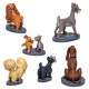 Disney Lady and the Tramp Figure Play Set
