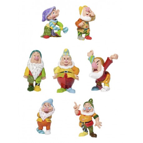 Disney Britto Seven Dwarfs Figurine Set (7)