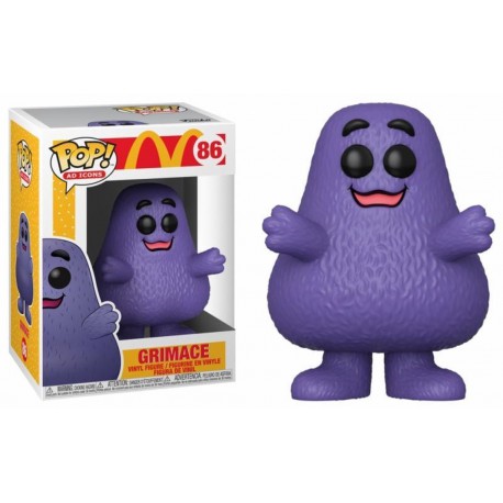 Funko Pop 86 Grimace, McDonald's Ad Icons