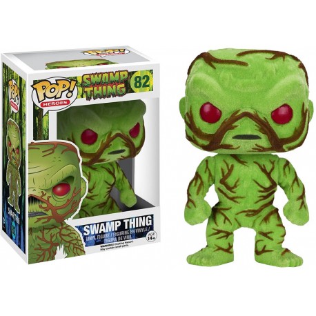 Funko Pop 82 Swamp Thing (Flocked)