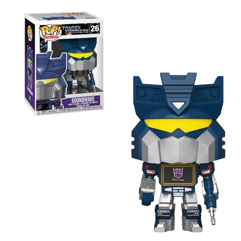 Funko Pop 26 Soundwave, Transformers - Wondertoys.nl