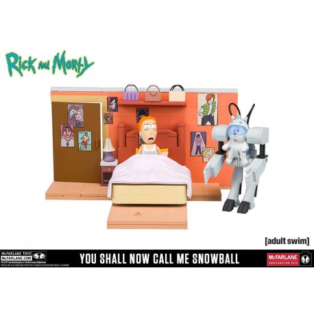 Rick and Morty Medium Construction Set You Shall Now Call Me Snowball