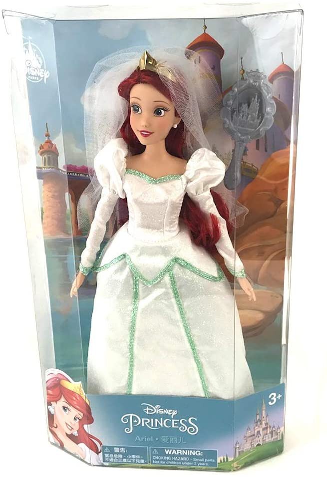 Faial inch tapijt Disney Ariel Wedding Dress Classic Doll - Wondertoys.nl