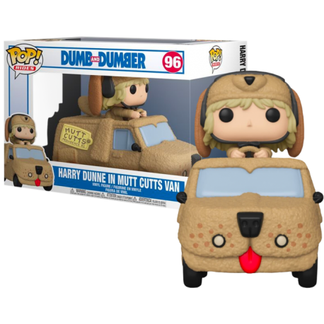 Funko Pop Rides 96 Harry Dunne with Mutt Cutts Van, Dumb & Dumber